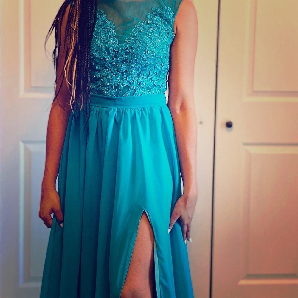 long elegant dress